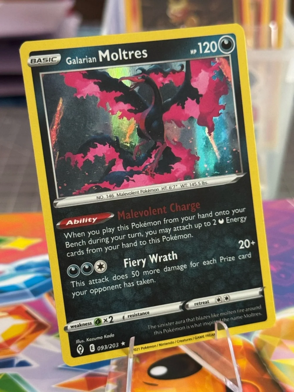 Galarian Articuno Zapdos Moltres Holo Set Evolving Skies Bundle